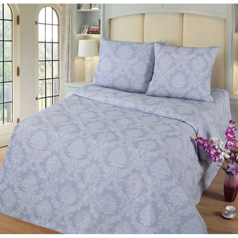 КПБ "МИЛАН" поплин "МИЛАН-Графит" серый р. Евро-Мини арт. 10333/9