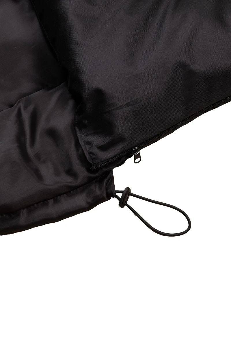 Спальный мешок "Турист" (230*72) черный (200г/м2)