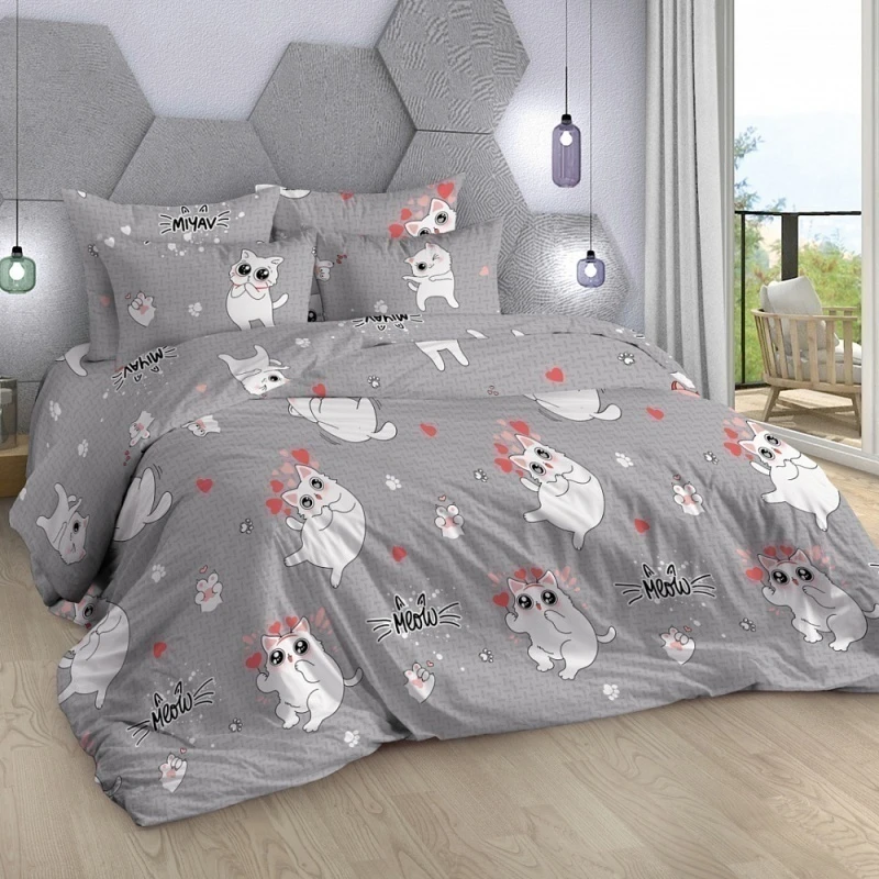 КПБ на пуговицах "МИЛАН" бязь "Феликс" р. 2.0 сп. рис. 12687/1