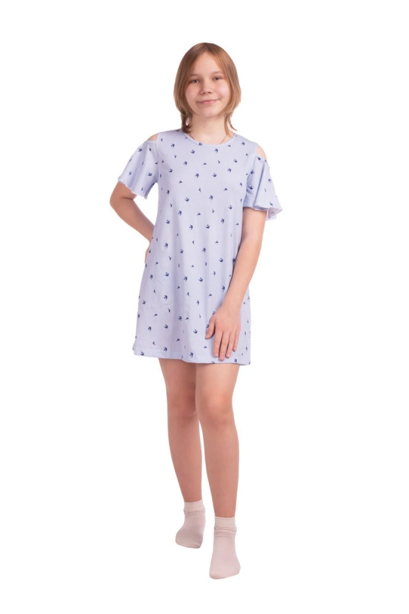 Платье "ПлД-46" полоса, трикотаж