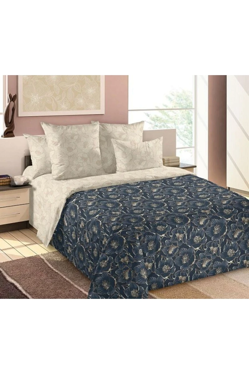 Простыня на резинке перкаль "ТД" "Отблеск 1" арт. 661301 тип 2