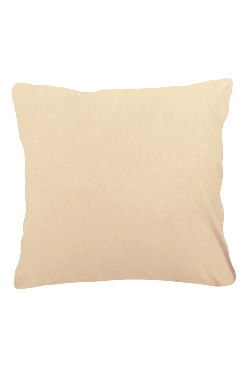 Наволочка трикотажная на молнии "ПТ" Бежевый арт. 5386 (120 г)