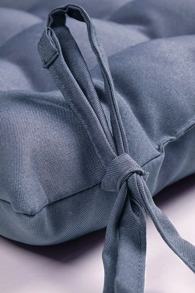 Подушка (М-9) на стул из габардина "А" Грифельный (col. 316)