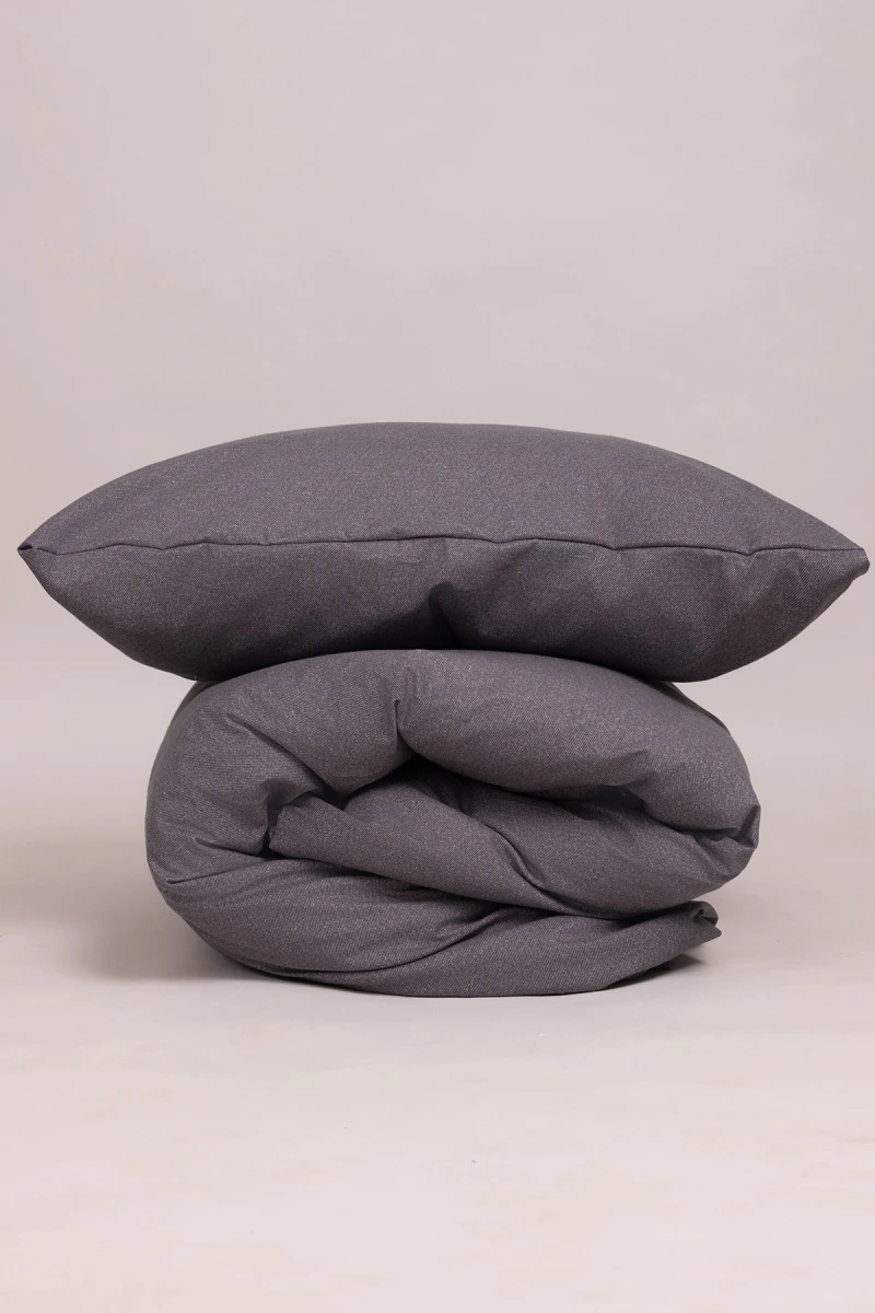 Простыня бязевая на резинке "ТЛ" "Саржа-Серый" арт. 70923-3