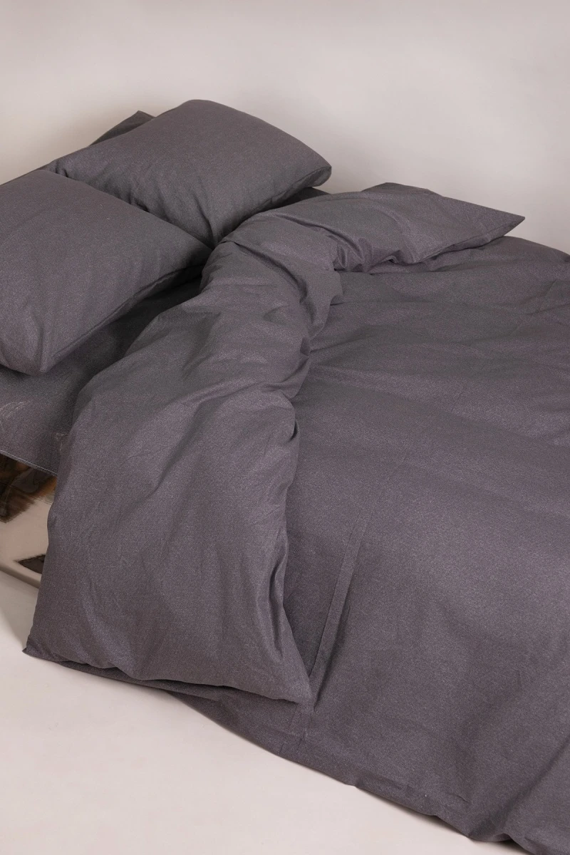 Простыня бязевая на резинке "ТЛ" "Саржа-Серый" арт. 70923-3