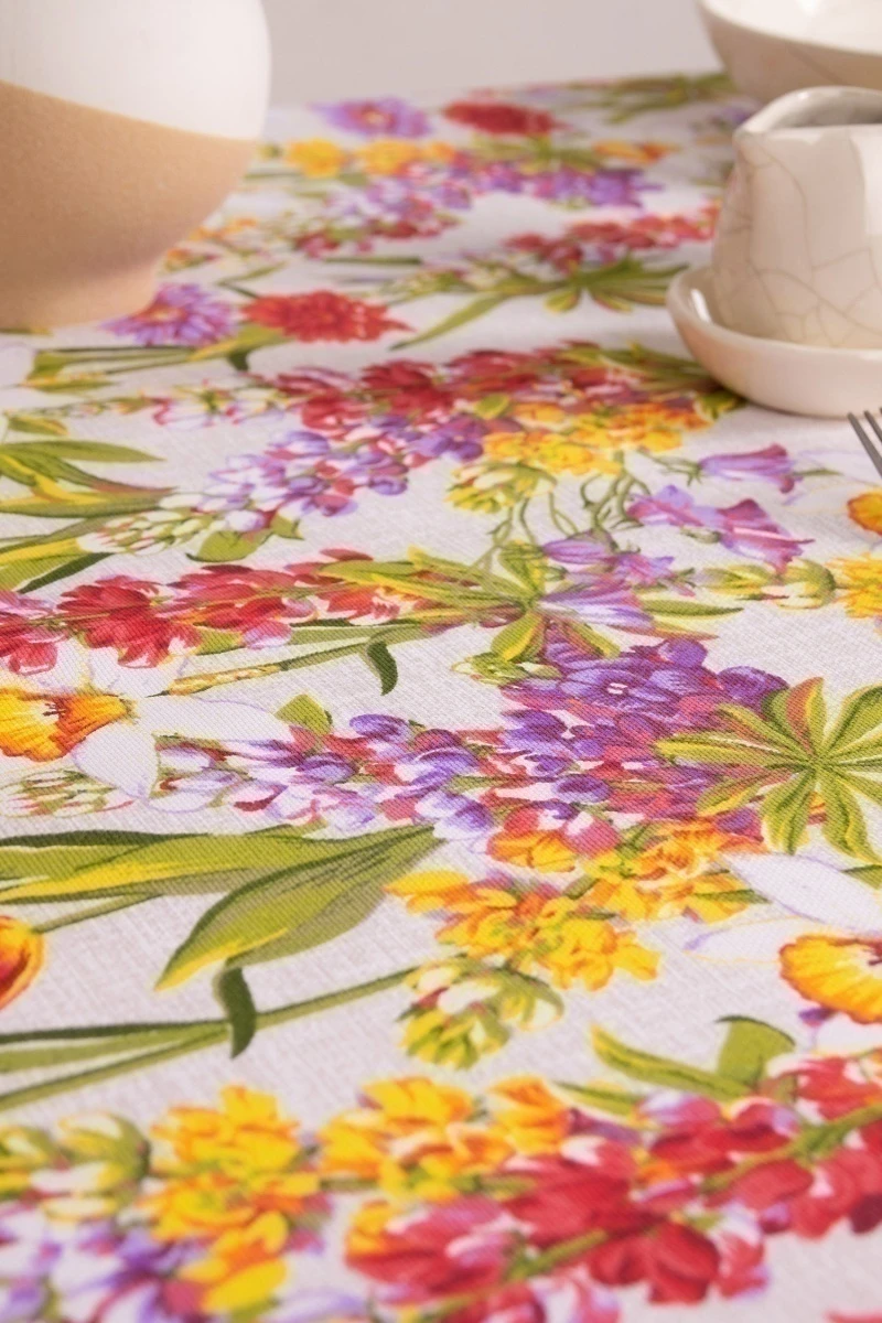 Скатерть рогожка "ТТ" Летний день