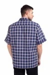 Мужская рубашка шотландка К/Р ЛК1852С