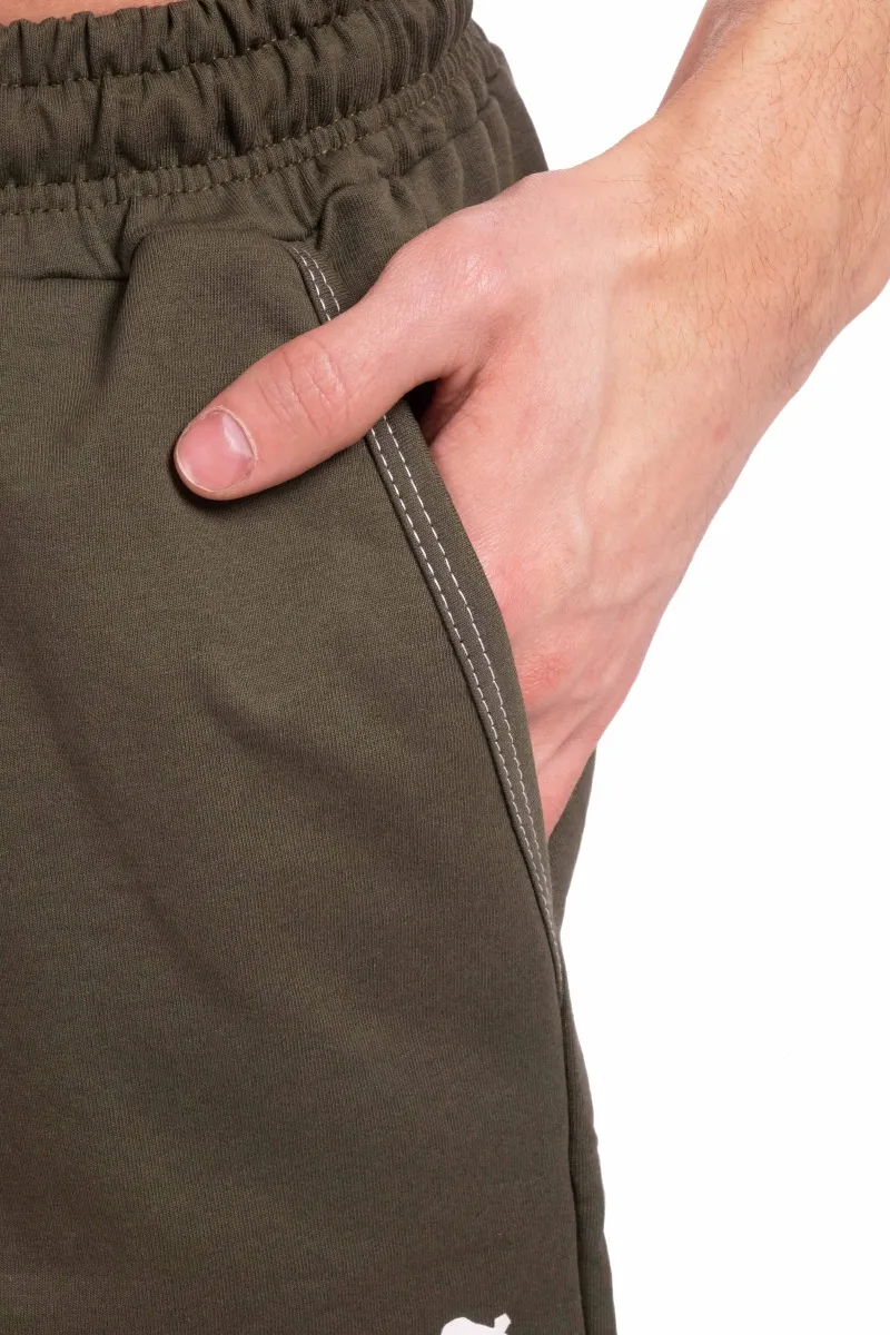 Шорты мужские из футера с принтом АСП15З