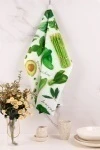 Полотенце вафельное "ХБК" "Овощной микс" рис. 5589 вид 1