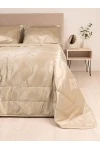 Покрывало сатин-жаккард "Империя" песочный