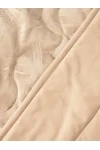 Покрывало сатин-жаккард "Империя" песочный