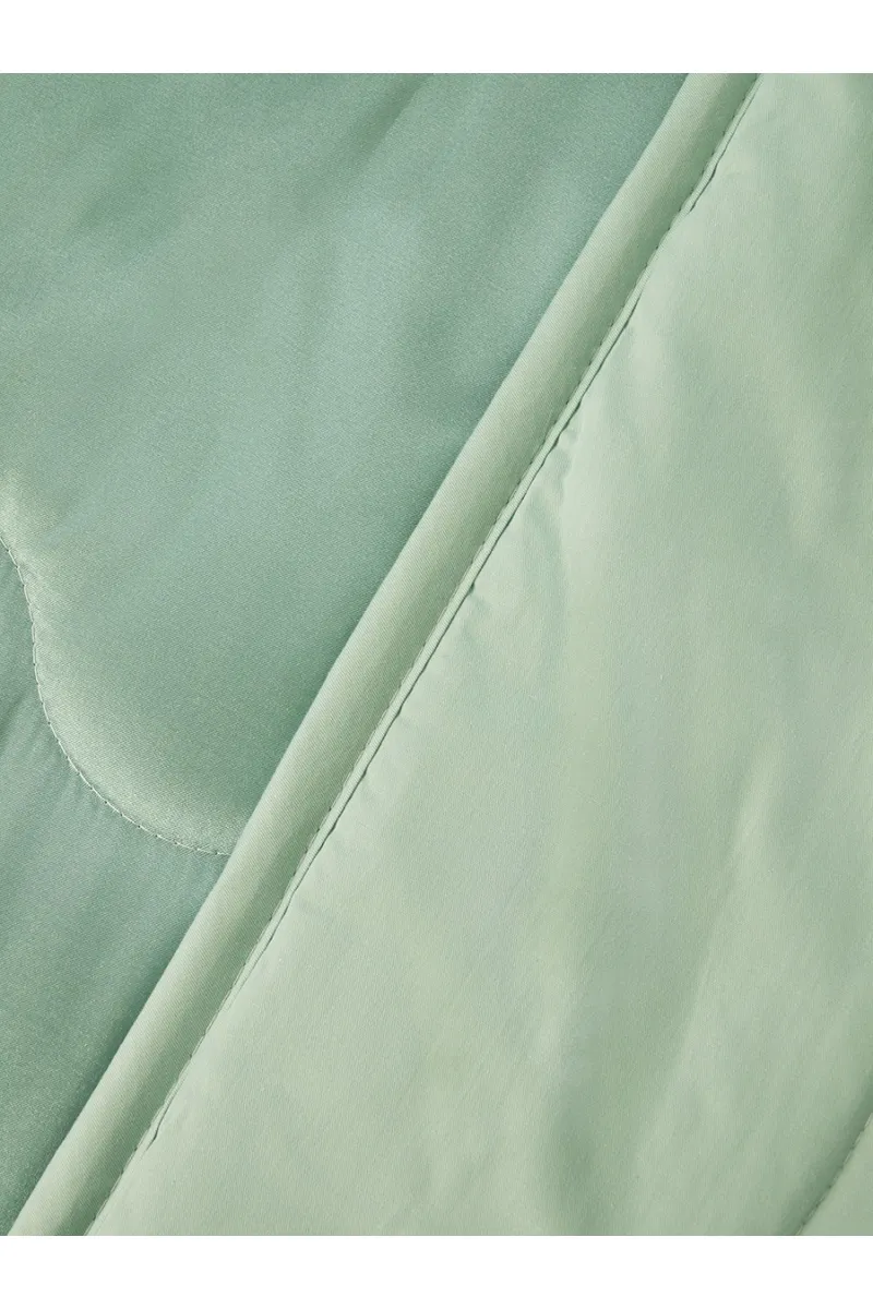 Покрывало сатин-жаккард "Империя" бирюза