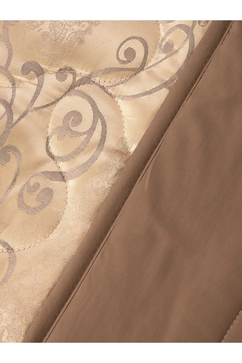 Покрывало сатин-жаккард "Империя" латте