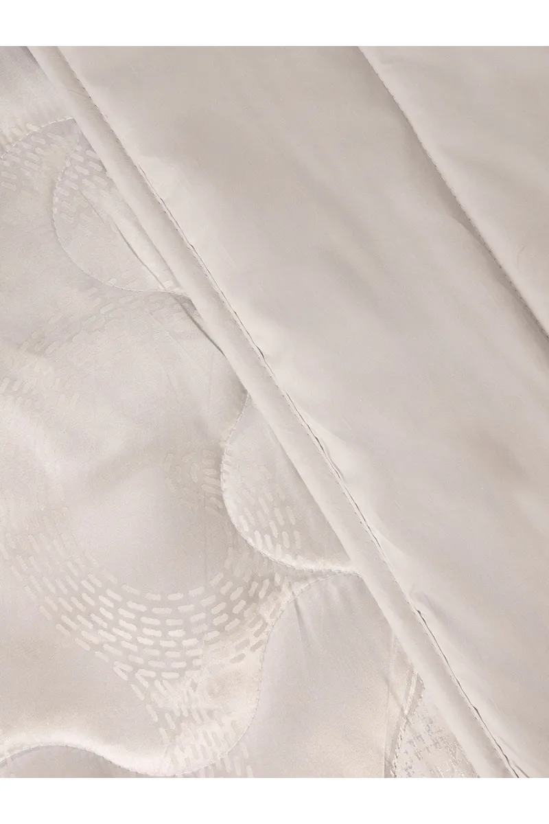 Покрывало сатин-жаккард "Империя" серебро