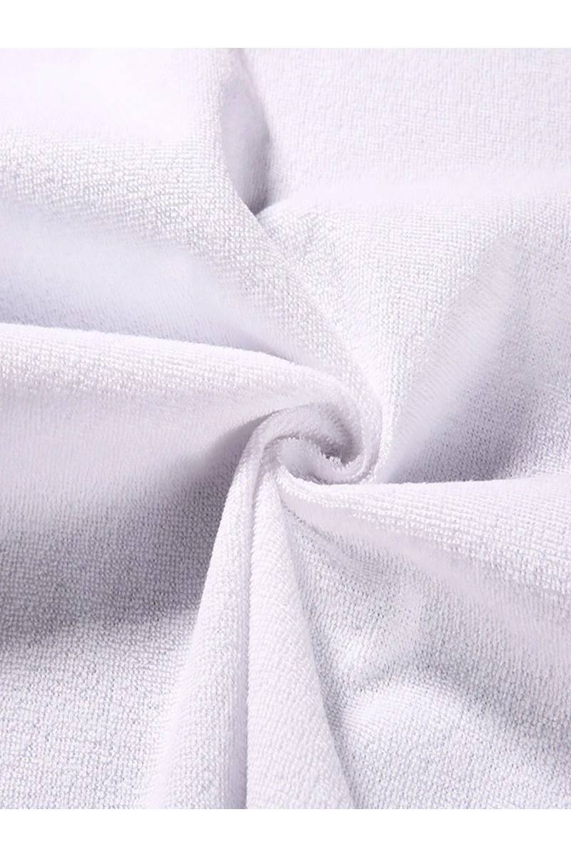 (LV) Наматрасник водонепроницаемый с фиксирующей резинкой (махра)