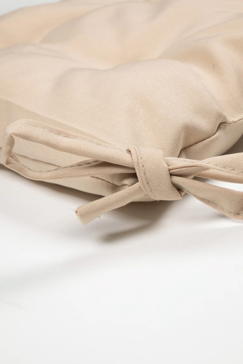 Плоская подушка на стул из габардина "А" Пудра (col. 2) (М-4)