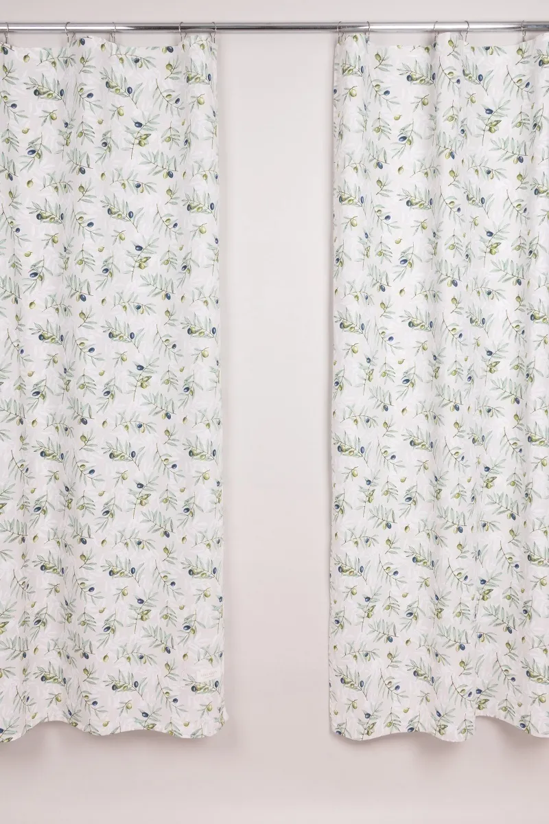 Комплект штор из рогожки "Диз" Долина