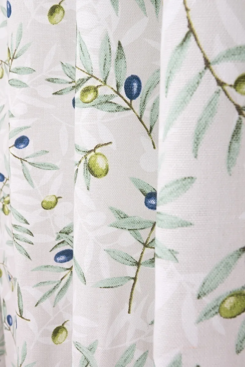 Комплект штор из рогожки "Диз" Долина