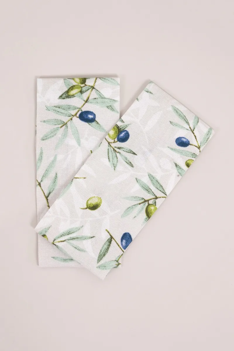 Комплект штор из рогожки "Диз" Долина