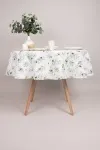 Скатерть круглая рогожка "Диз" Долина  (145х145)