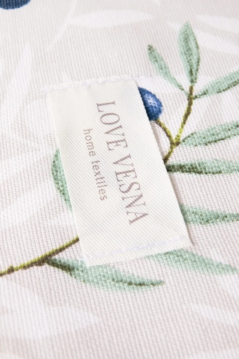 Скатерть круглая рогожка "Диз" Долина  (145х145)