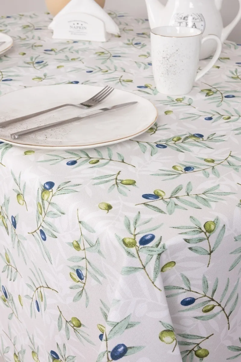 Скатерть рогожка "Диз" Долина