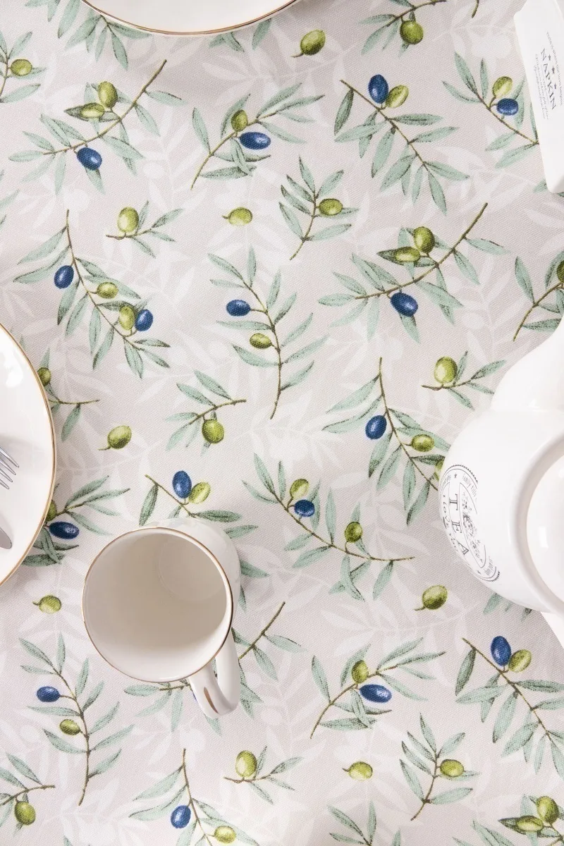 Скатерть рогожка "Диз" Долина