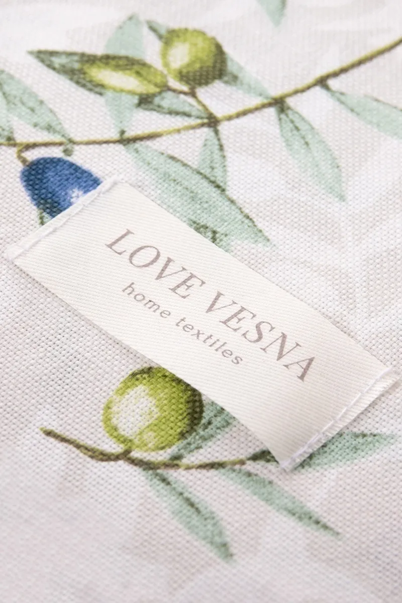 Скатерть рогожка "Диз" Долина