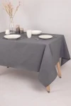 Скатерть рогожка "ТТ" Антрацит