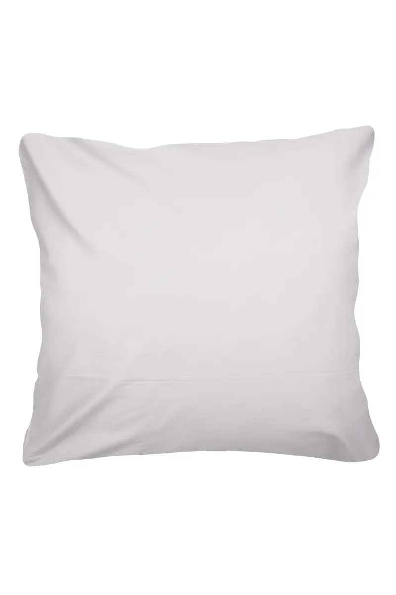 Декоративная наволочка сатин Серебро (империя) (на молнии) тип 2