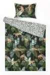 1 + 1 Пододеяльник и наволочка бязь "Тигры-Тропик" ком, 50х70 см (70924-1 + 70926-1, "ТЛ")
