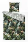 1 + 1 Пододеяльник и наволочка бязь "Тигры-Тропик" ком, 70х70 см (70924-1 + 70926-1, "ТЛ")