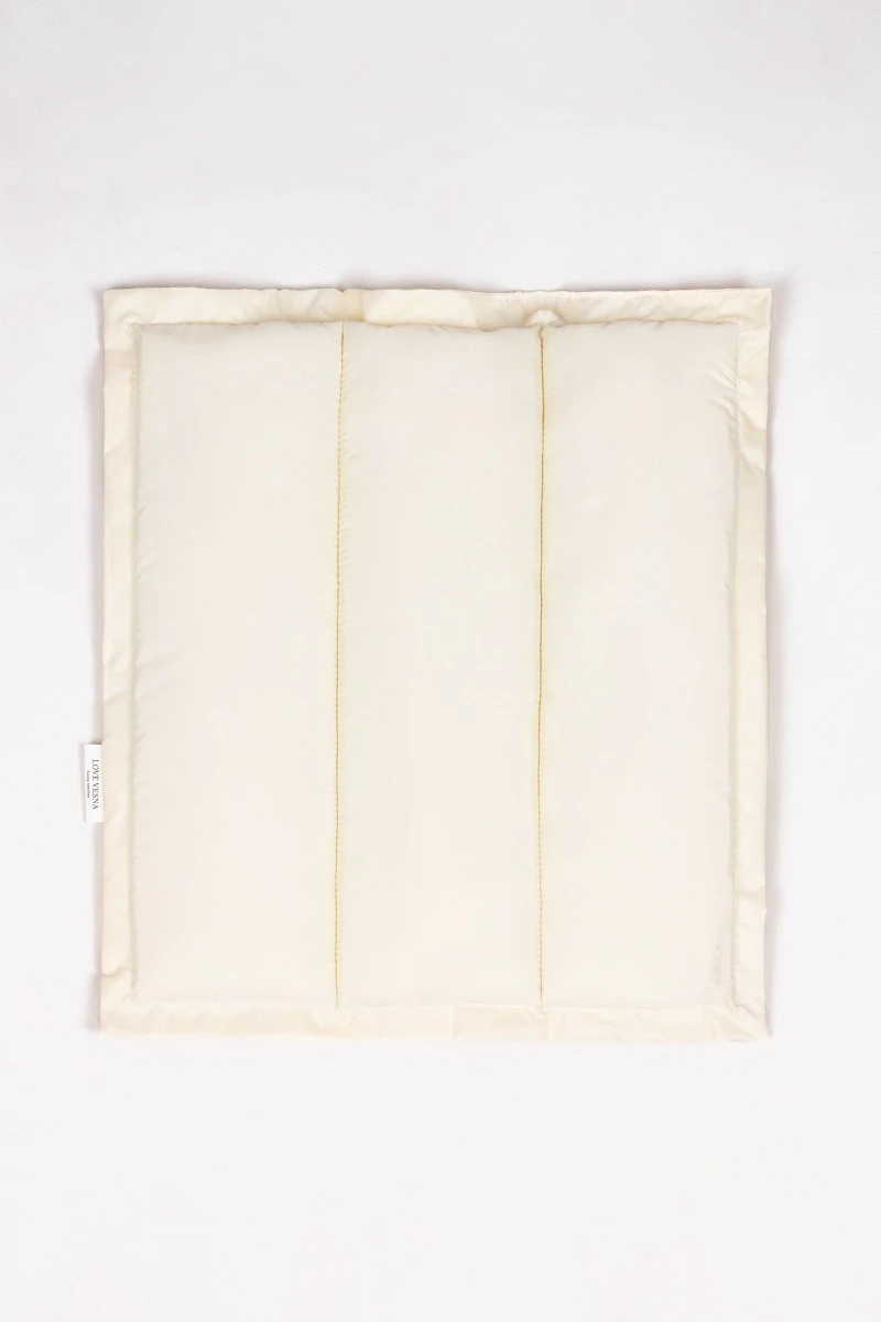 Подушка на стул Дюспо "Рельеф" цвет #02 Ваниль