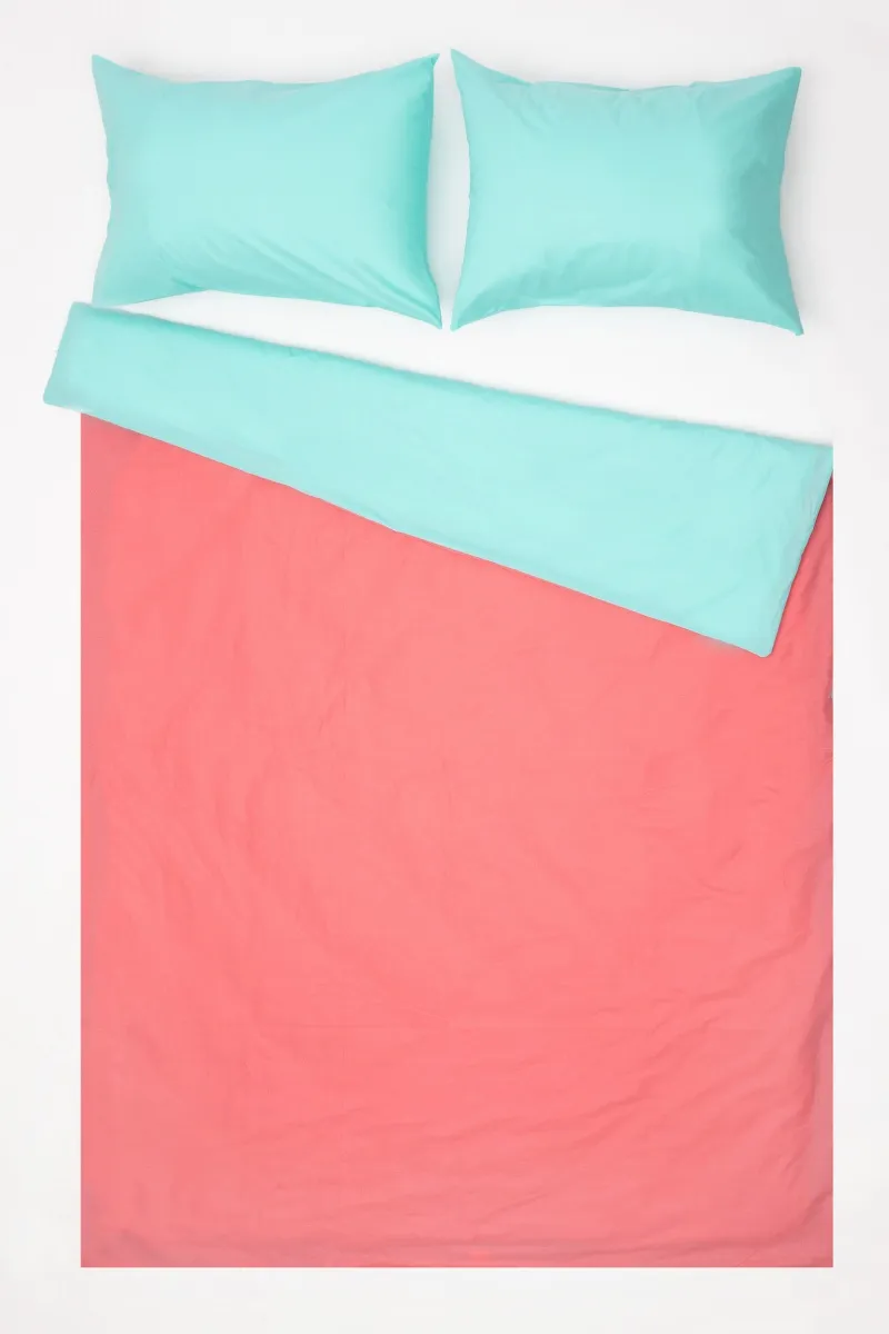 1 + 2 Пододеяльник и 2 наволочки поплин "Коралл+ГОС-Тиффани" ком, 50х70 см (16-1632+37001, "Фит+ГОС")