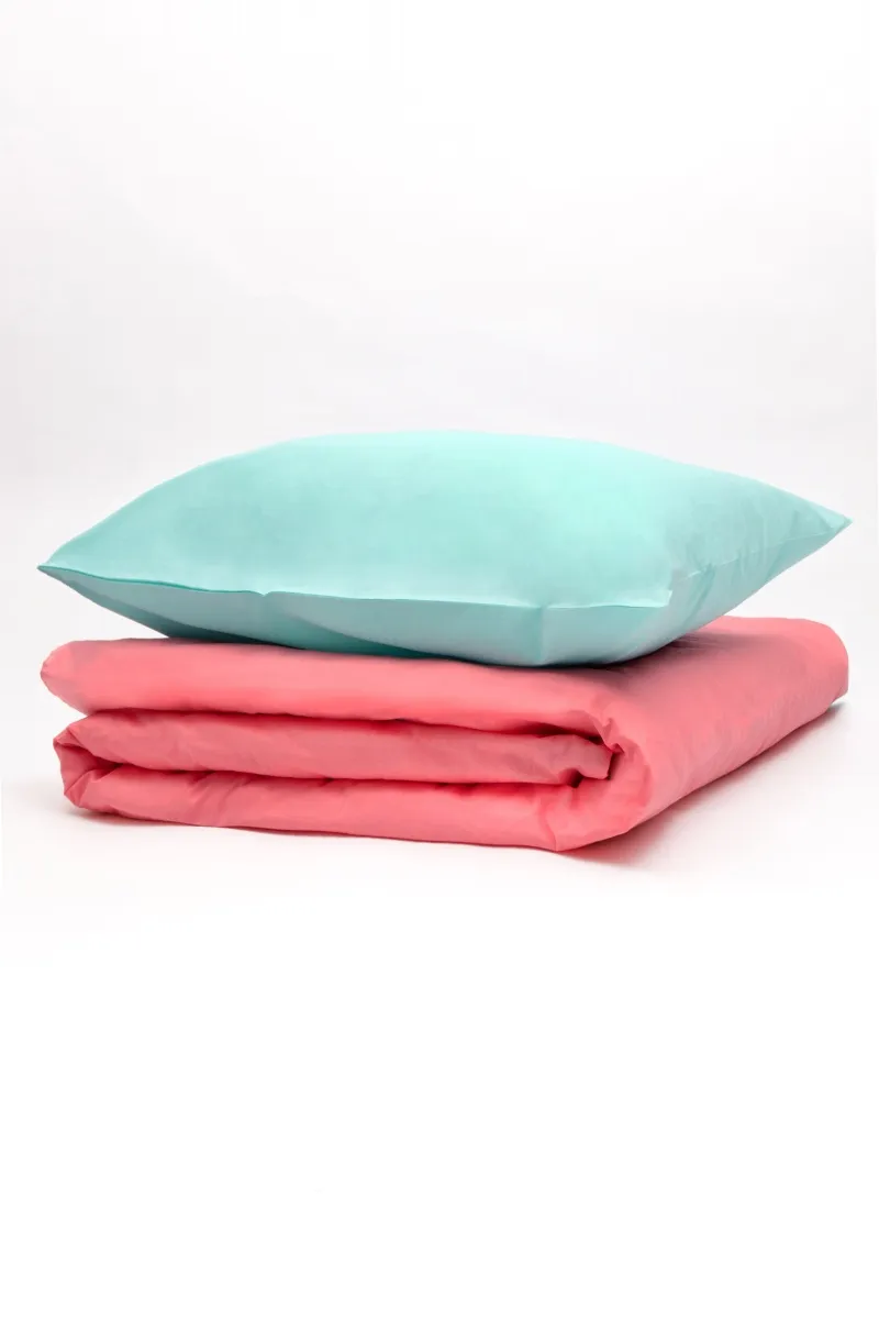 1 + 2 Пододеяльник и 2 наволочки поплин "Коралл+ГОС-Тиффани" ком, 50х70 см (16-1632+37001, "Фит+ГОС")