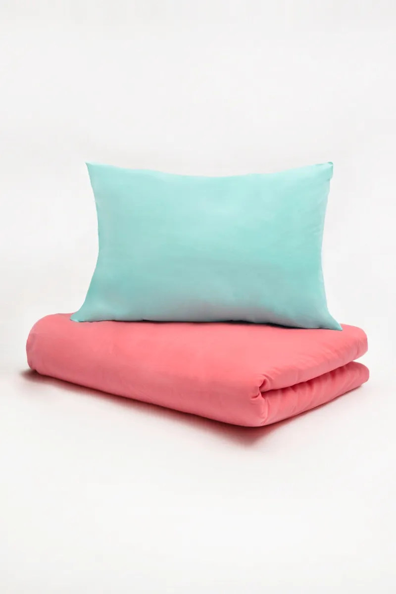 1 + 2 Пододеяльник и 2 наволочки поплин "Коралл+ГОС-Тиффани" ком, 50х70 см (16-1632+37001, "Фит+ГОС")