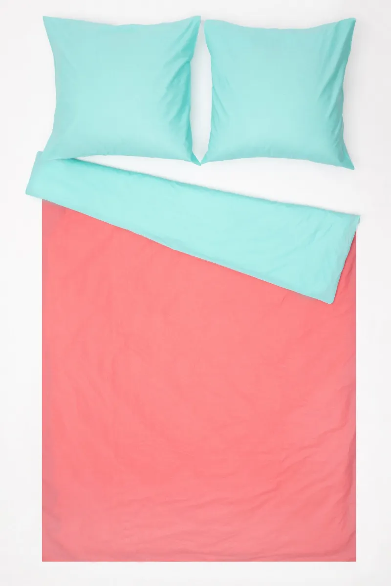 1 + 2 Пододеяльник и 2 наволочки поплин "Коралл+ГОС-Тиффани" ком, 70х70 см (16-1632+37001, "Фит+ГОС")