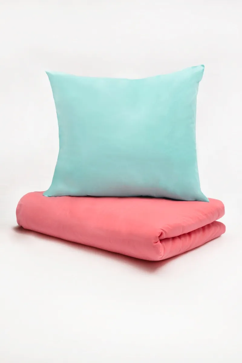 1 + 2 Пододеяльник и 2 наволочки поплин "Коралл+ГОС-Тиффани" ком, 70х70 см (16-1632+37001, "Фит+ГОС")