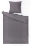 1 + 1 Пододеяльник и наволочка бязь "Саржа-Серый", 70х70 см (70923-3, "ТЛ")