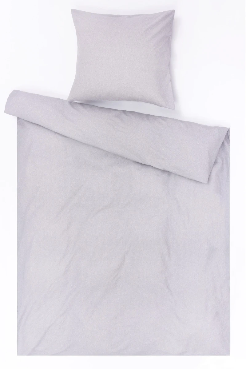 1 + 1 Пододеяльник и наволочка бязь "Саржа-Дымчатый", 70х70 см (70923-4, "ТЛ")