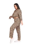 Пижама "Люкс" леопард, трикотаж