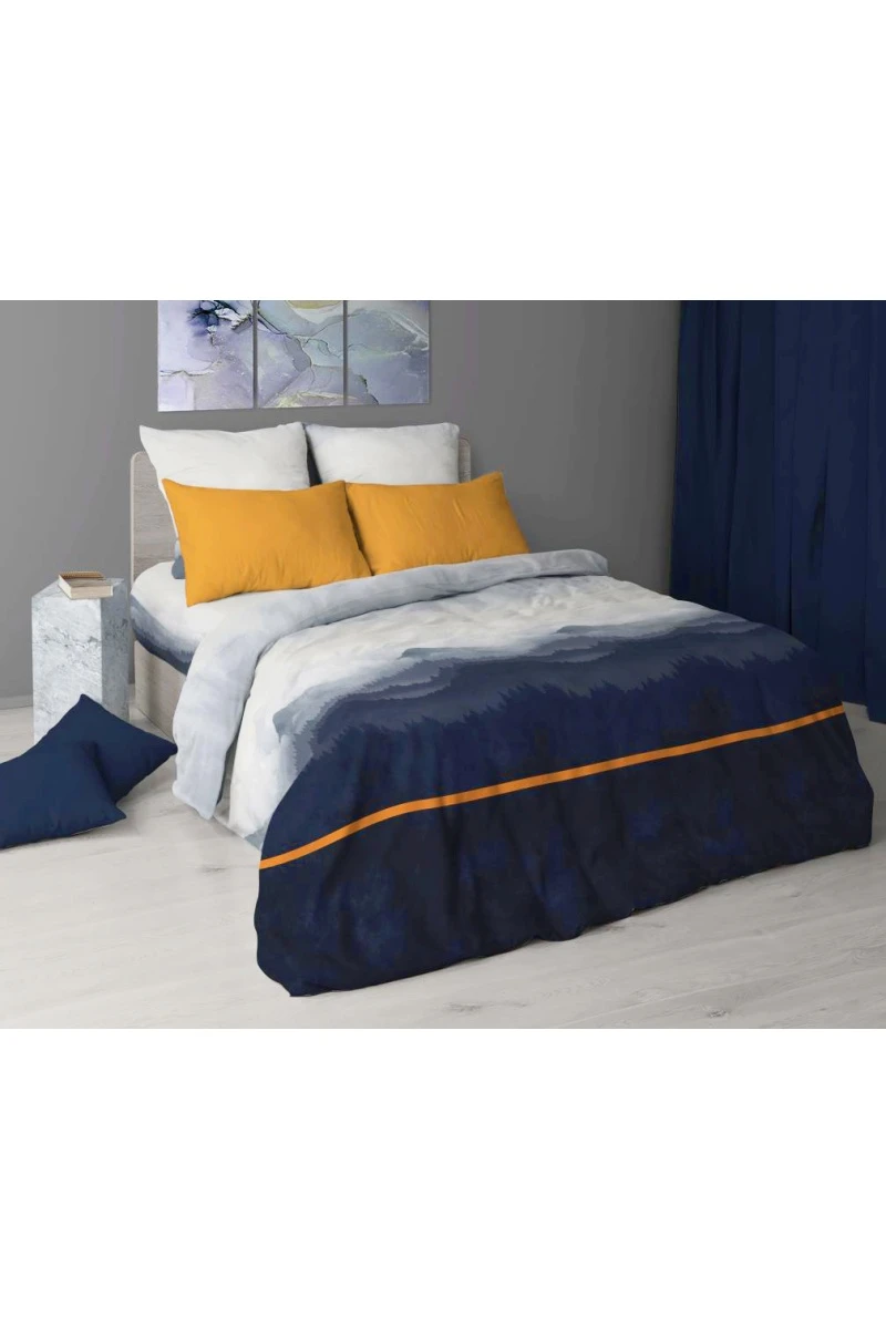 Простыня "ХБК" перкаль "Безмятежная ночь" арт. 7222-1 тип 1