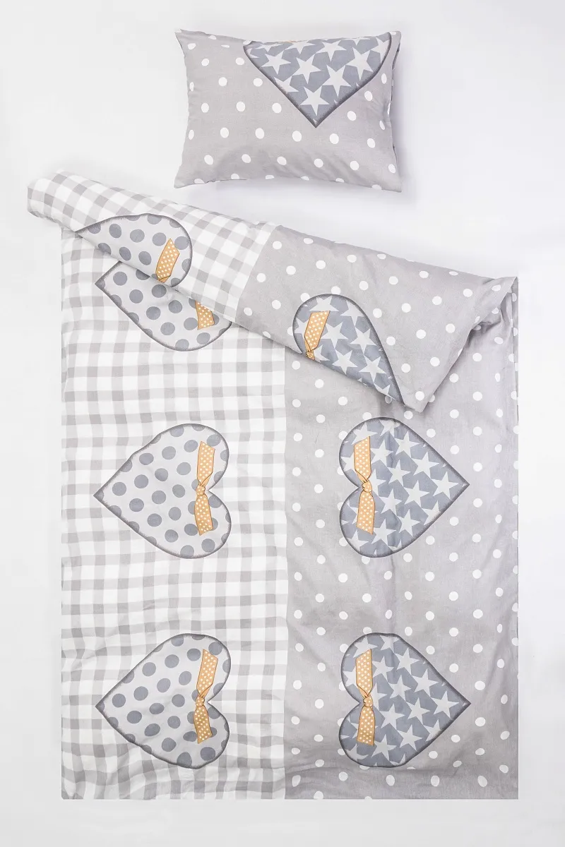 1 + 1 Пододеяльник и наволочка бязь "ТЛ-Катарина", 145х215, 50х70 см (арт. 9194-1, "ТЛ")