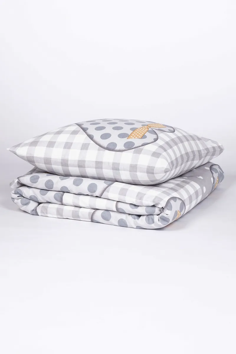 1 + 1 Пододеяльник и наволочка бязь "ТЛ-Катарина", 145х215, 50х70 см (арт. 9194-1, "ТЛ")