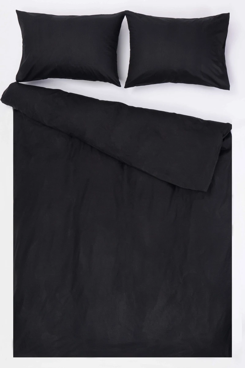 1 + 2 Пододеяльник и 2 наволочки перкаль "Черная палитра", 50х70 см (8646013, "ТД")