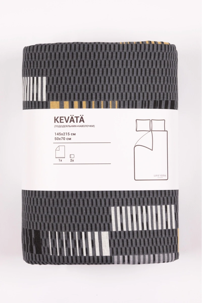 1 + 2 Пододеяльник и 2 наволочки бязь "Милан-Пальмира", 50х70 см (12711/1, "МИЛАН")