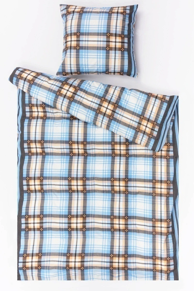 1 + 1 Пододеяльник и наволочка бязь "Людвиг", 145х215, 70х70 см (арт. 616-1, "ТЛ")