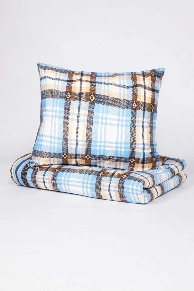 1 + 1 Пододеяльник и наволочка бязь "Людвиг", 145х215, 70х70 см (арт. 616-1, "ТЛ")