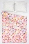 1 + 2 Пододеяльник и 2 наволочки перкаль "Лайк 1" розовый ком, 70х70 см (660391, "ТД")