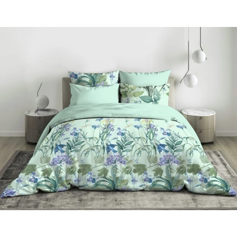 КПБ на пуговицах бязь Премиум ГОСТ "ТЛ" "Кристи" ком. р. Евро 2 арт. 71124 + 71092-7